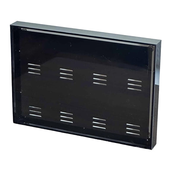 Luwecf Medal Display Case Desk Office Hanger Shadow Box for Football Award Insignia