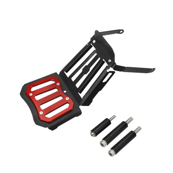 Luwecf Motorcycle Center Rack Easy Installation Premium Professional Center Carrier for Red