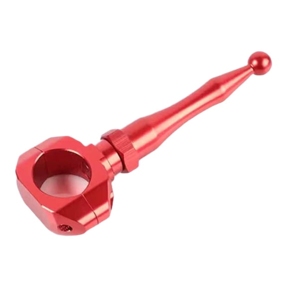 Luwecf Motorcycle Kickstand Easy to Use Universal Kick Stand for Electric Bike Red