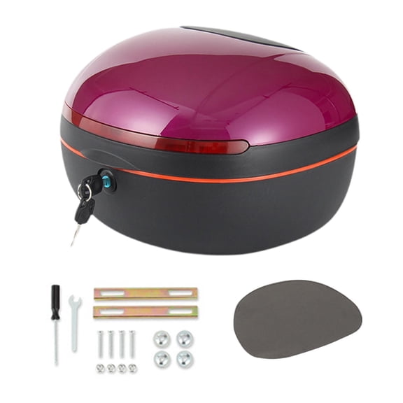 Luwecf Motorcycle Motorcycle Trunk High Performance Waterproof Storage Carrier