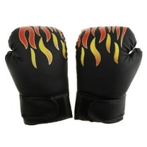 Luwecf PU Boxing Training Gloves MMA Fighting Punching Sandbag Sanda Mitts - 7inch