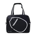 thumbnail image 1 of Luwecf Pickleball Bag Bag with Zipper Gift for Pickleball Enthusiasts Black White, 1 of 9