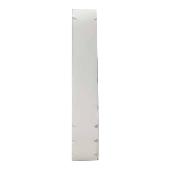 Luwecf Pickleball Paddle Protective Edge Tape Clear Full Edge Coverage Head Sticker 1 Piece 76x2.7cm