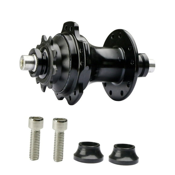 Luwecf Rear Hub Replacement Lightweight Single Thread Disc Axle 85mm