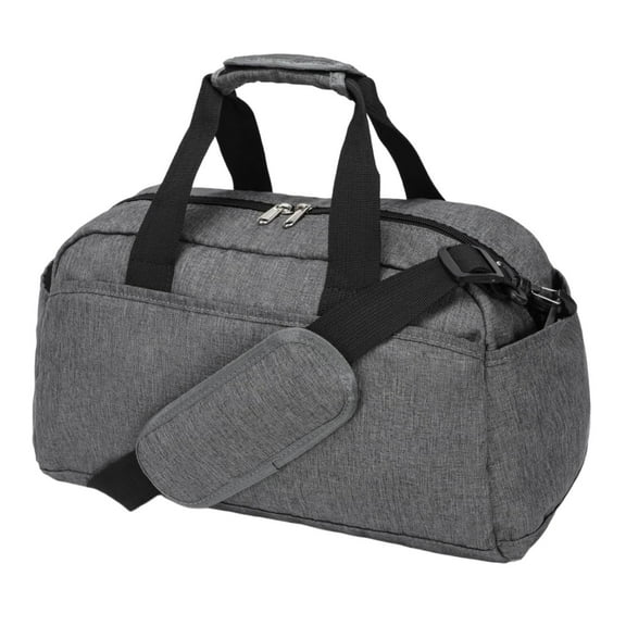 Luwecf Small Gym Bag Storage for Women Men Carry on Bag for Fitness Travel Exercise Gray