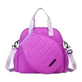 thumbnail image 1 of Luwecf Tennis Racket Holder Bag with Removable Adjustable Shoulder Strap Tennis Bag Purple, 1 of 8