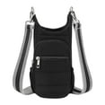 thumbnail image 1 of Luwecf Water Bottle Holder with Strap Fashion Crossbody for Climbing Outdoor Travel Black, 1 of 9