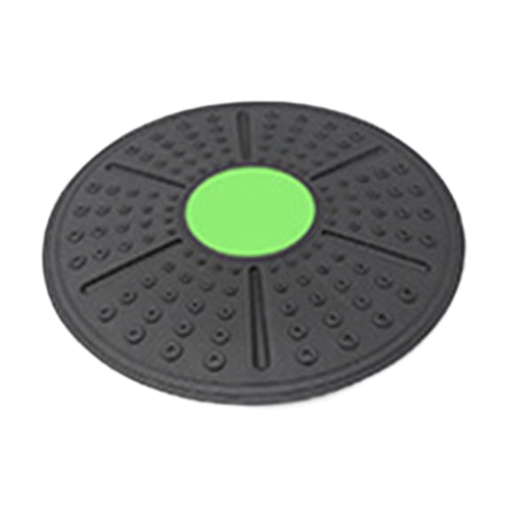 Luwecf Wobble Balance Board Non Slip Gift Balance Board for Sports Gym Home Green