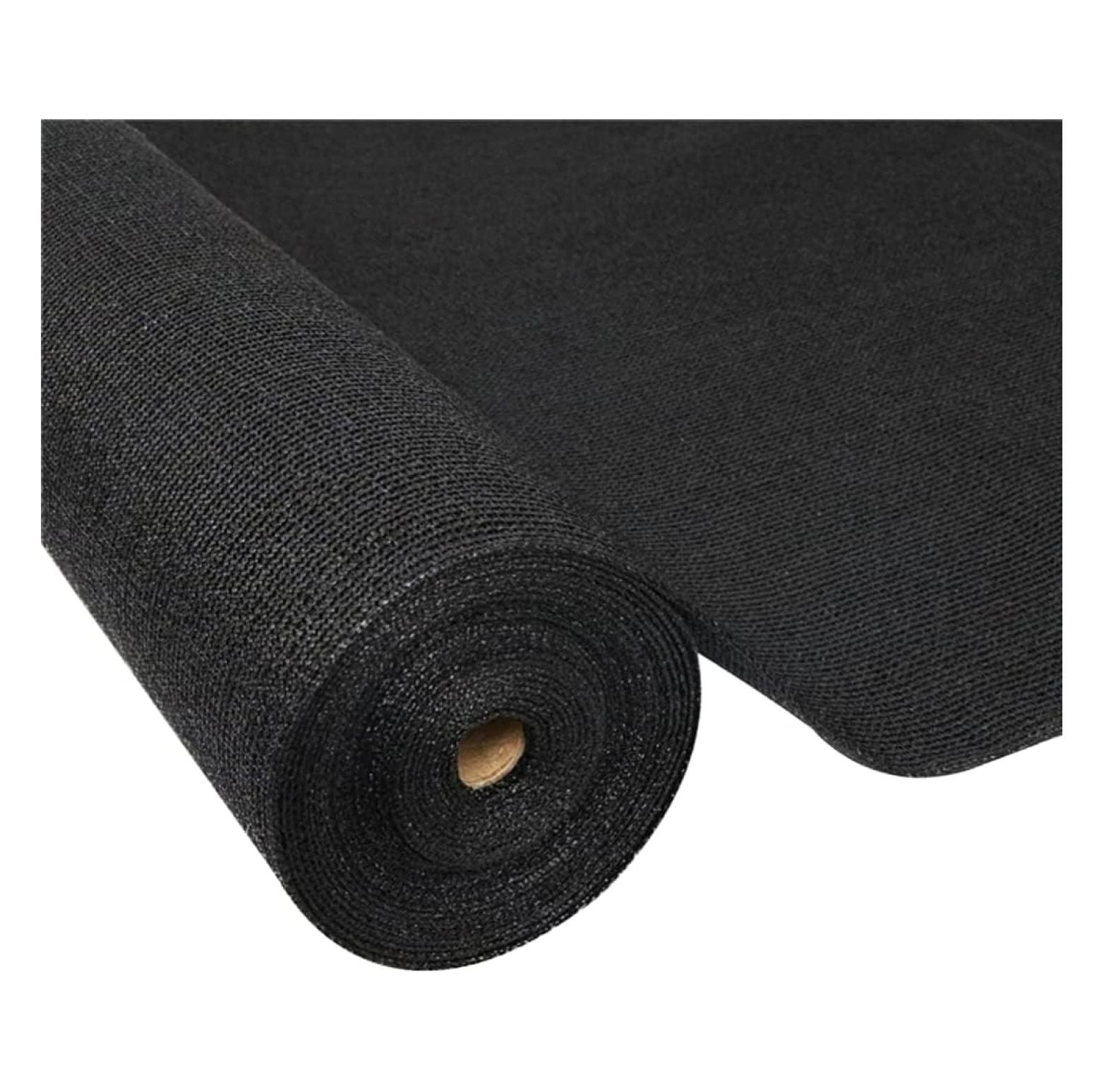 Luwei Black Shade Cloth 50 (12' x 10') Mesh Fabric for Fence