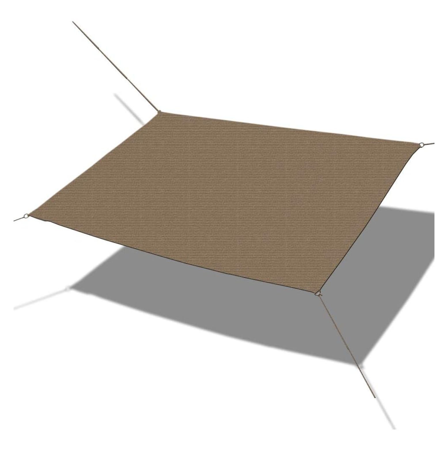 Luwei Shade Sail Straight Edge Sun Shade Sail Shade Cloth for Patio