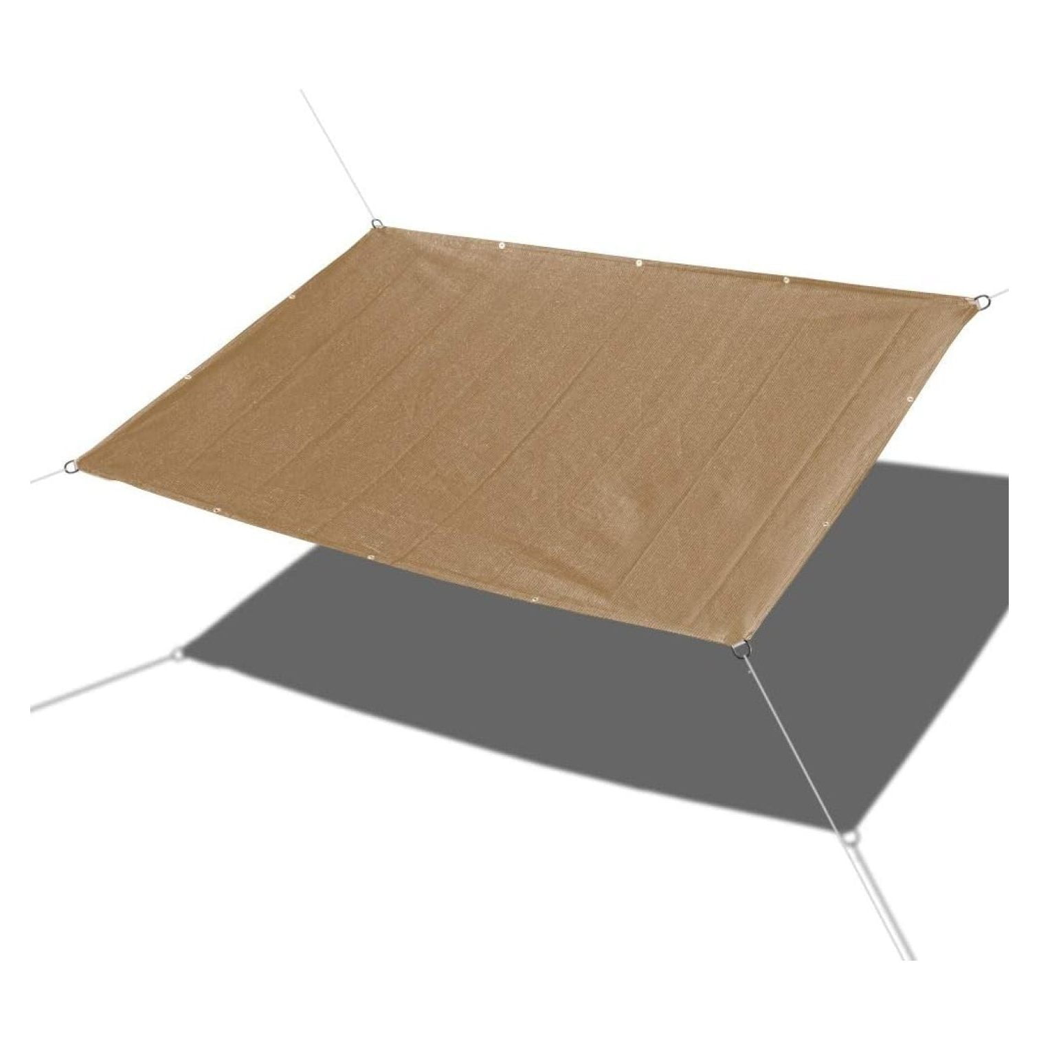 Luwei Shade Sail Straight Edge Sun Shade Sail Shade Cloth for Patio