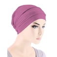 thumbnail image 1 of Lux Bamboo Pleated Cap in Rose Pink, 1 of 1