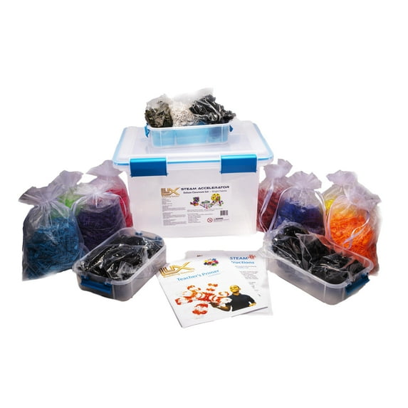 Lux Blox STEAM Accelerator Deluxe Set, Bright Colors