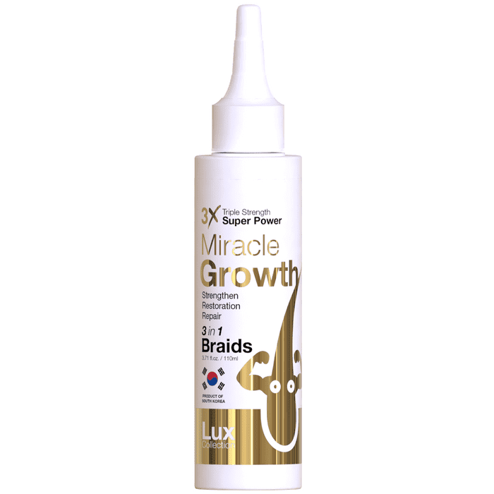 Lux Collection 3x Miracle Gro Hair Oil - Original - Walmart.com