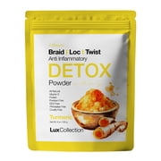 Lux Collection Braid Loc Twist Hair Detox Powder - Anti-Inflammatory Turmeric