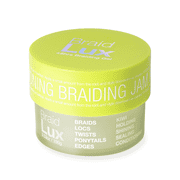 Lux Collection Braid Lux Conditioning Shining Sealing No Flaking Natural Ingredients Scented Hair Gel Tamer 3.53 Ounce Pack of 1, Raspberry