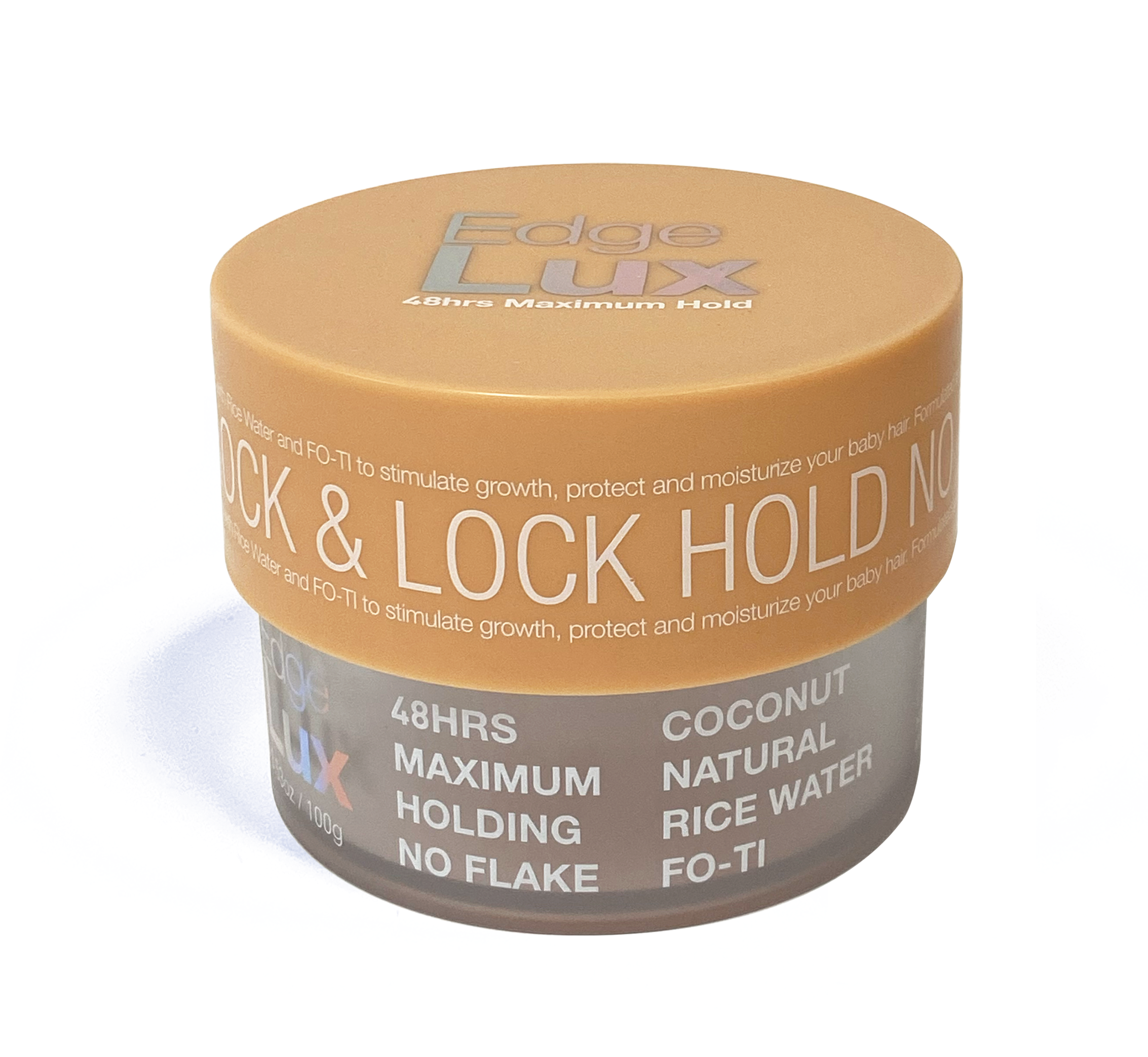 Lux Collection Edge Lux Edge Control Wax 48 Hour Maximum Hold No Flaking Natural Ingredients