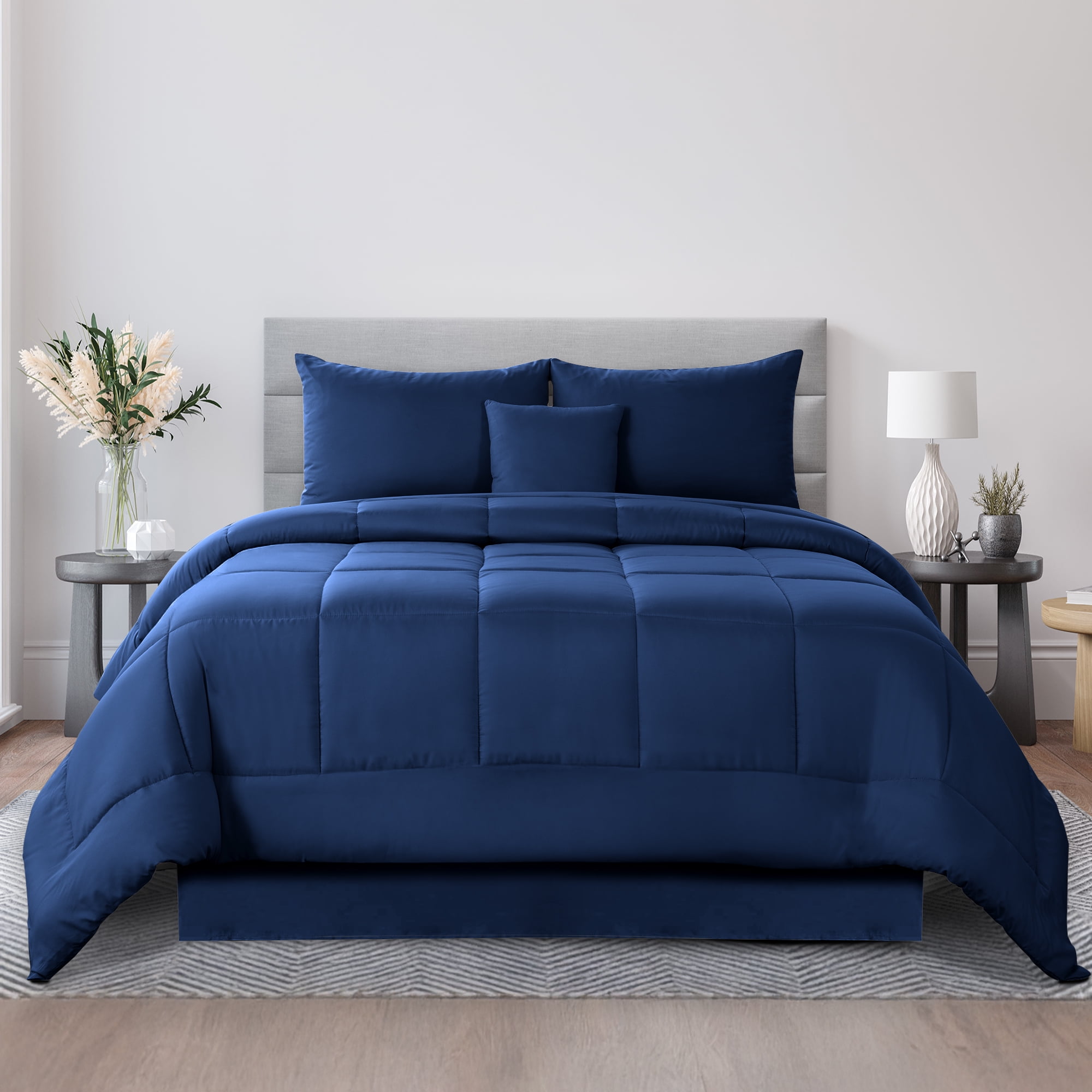 Solid Navy Blue