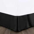 Lux Decor Collection Bed Skirt, 14” Inch Tailored Drop Easy Fit Full