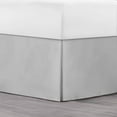 thumbnail image 1 of Lux Decor Collection Bedding Queen Bed Skirt - Easy Fit with 16 Inch Tailored Drop - Hotel Quality, Shrinkage and Fade Resistant (Queen, Gray), 1 of 7