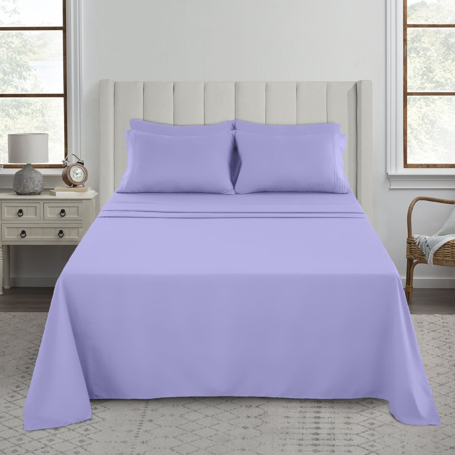 Lavender cheap bed sheets