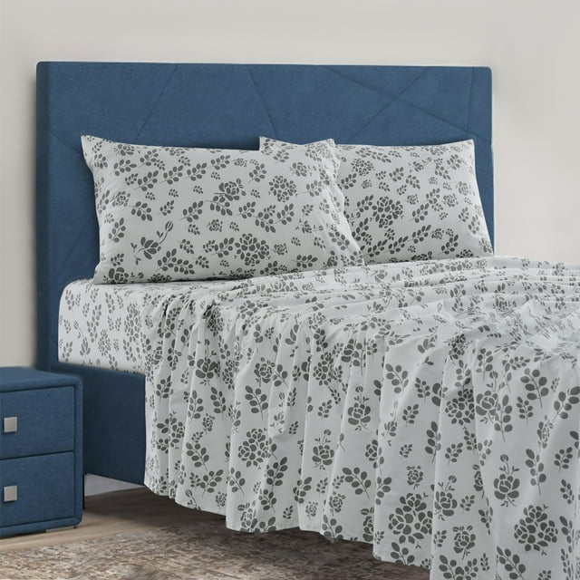 Lux Decor Collection Full Size Sheets, 4 Piece Microfiber Deep Pocket
