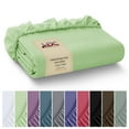 thumbnail image 1 of Lux Decor Collection King Fitted Sheet - Soft Microfiber Upto 16 Inch Deep pocket Bed Sheet - Sage, 1 of 10