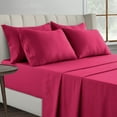 Lux Decor Collection King Size Bed Sheets Deep Pocket Soft Brushed