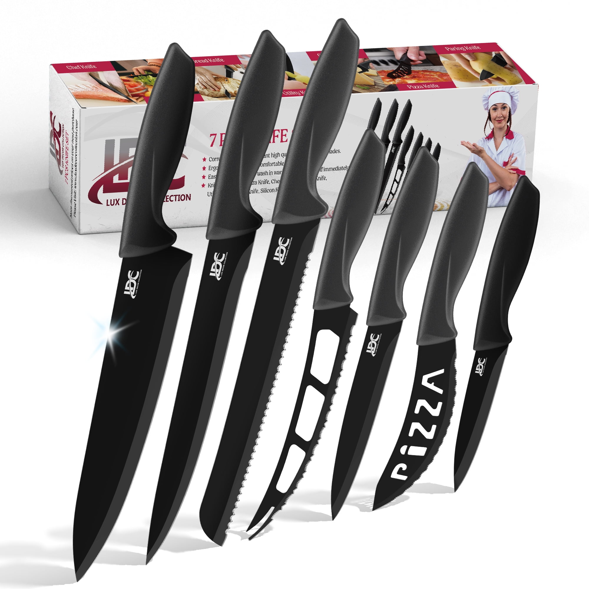 imarku 15PCS Kitchen Knife Set Review  apenese High Carbon Stainless Steel Knives  Set for Kitchen 