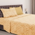 thumbnail image 1 of Lux Decor Collection Microfiber Twin Bed Sheets Set, 4 Pc Bedding Sheet Set - Taupe, 1 of 7