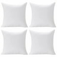 thumbnail image 1 of Lux Decor Collection Throw Pillows Insert - 22 x 22 Square Pillows Set of 4 - Indoor Decorative Pillows for Sofa, Bed & Couch, 1 of 6