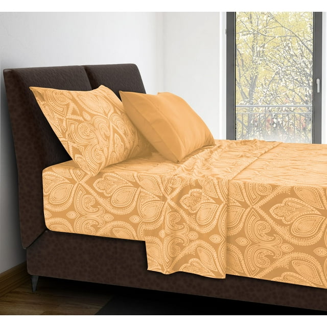 Lux Decor Collection Twin Bed Sheets Brushed Microfiber Sheets 4