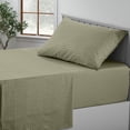 thumbnail image 1 of Lux Decor Collection Twin Sheets Set - 3 Pc Bed Sheets for Twin Size Bed, Microfiber Deep Pocket Bedding Sheets & Pillowcases - Green, 1 of 6