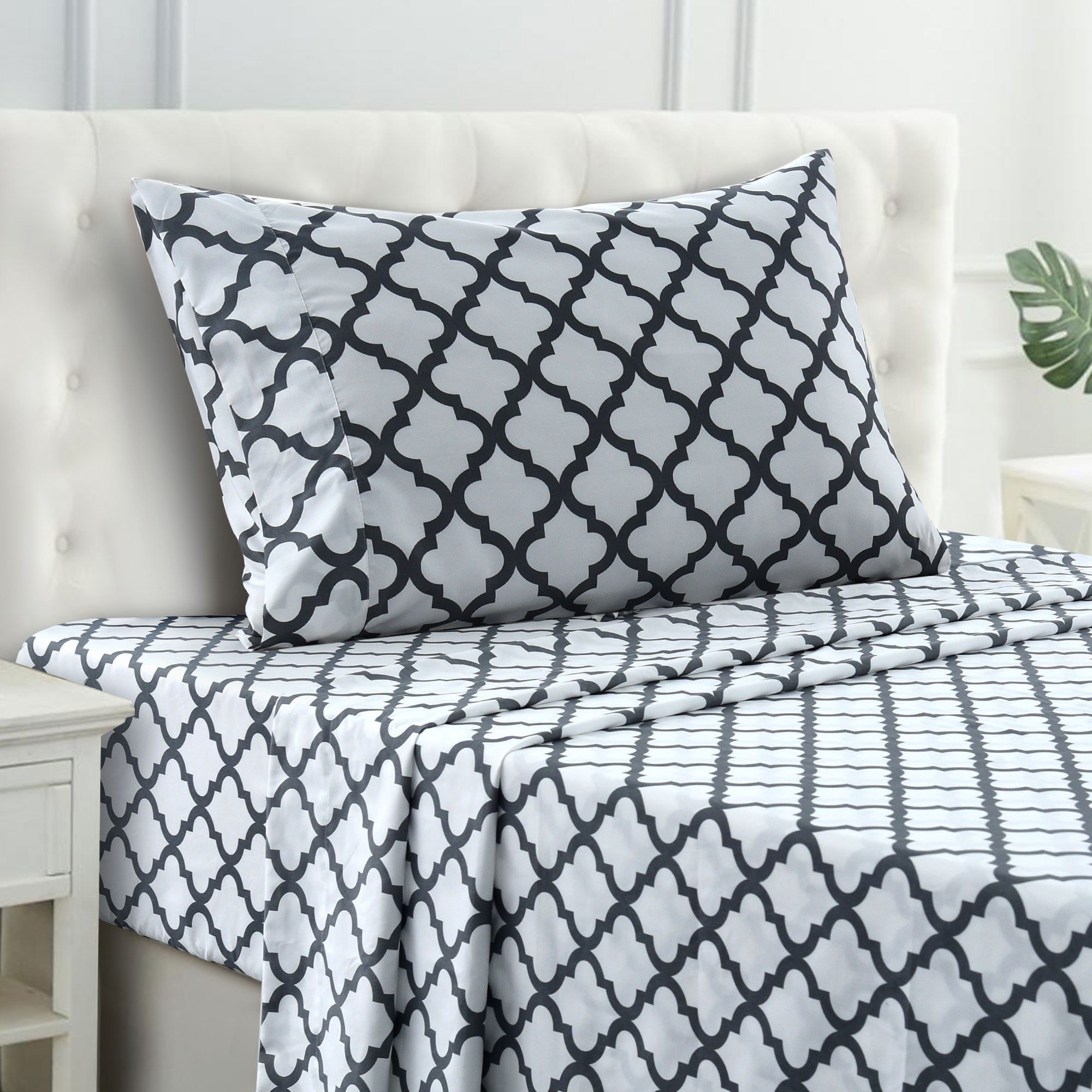 SR-HOME Geometric Cotton Thick N Thin Pillow Cover