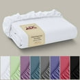 thumbnail image 1 of Lux Decor Collection Twin XL Fitted Sheet, 16" Deep Pocket Fitted Sheet Sold Separately - White, 1 of 10