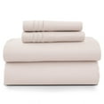 thumbnail image 1 of Lux Decor Full Size Sheet Set, 4-Piece Plain Soft Microfiber – Deep Pocket Full Bed Sheets, Includes 1 Fitted Sheet, 1 Flat Sheet, 2 Pillowcases, Baby Pink, 1 of 10