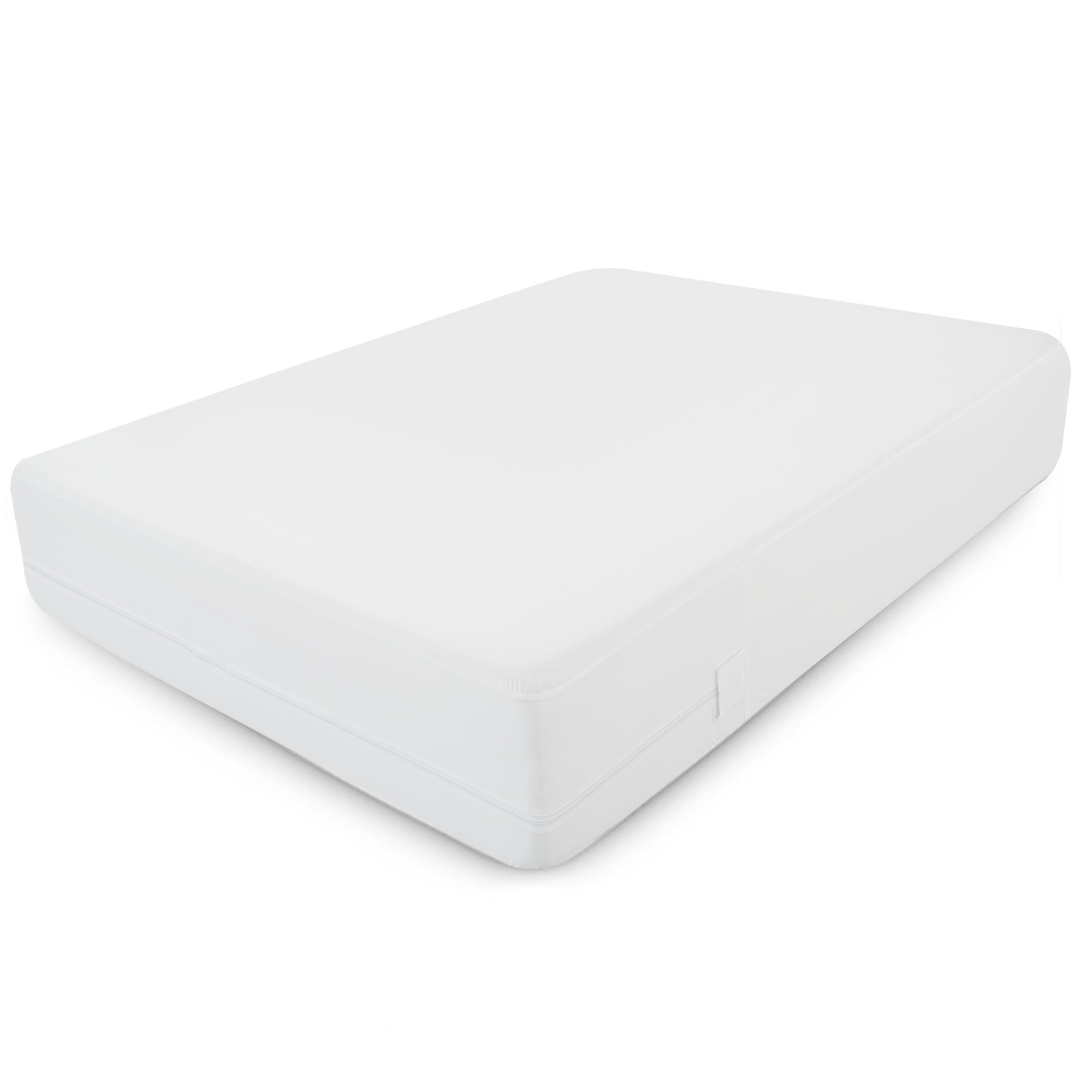 Lux Decor Premium Waterproof Zippered Mattress Encasement Full - Noiseless, Breathable, Six-Sided Bed Bug Protection, 14 Inches Deep Mattress Cover
