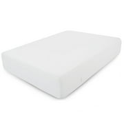 Lux Decor Premium Waterproof Zippered Mattress Encasement Queen - Noiseless, Breathable, Six-Sided Bed Bug Protection, 14 Inches Deep Mattress Cover