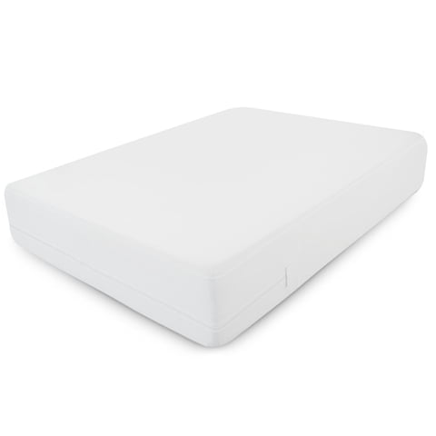 Lux Decor Premium Waterproof Zippered Mattress Encasement Twin - Noiseless, Breathable, Six-Sided Bed Bug Protection, 14 Inches Deep Mattress Cover