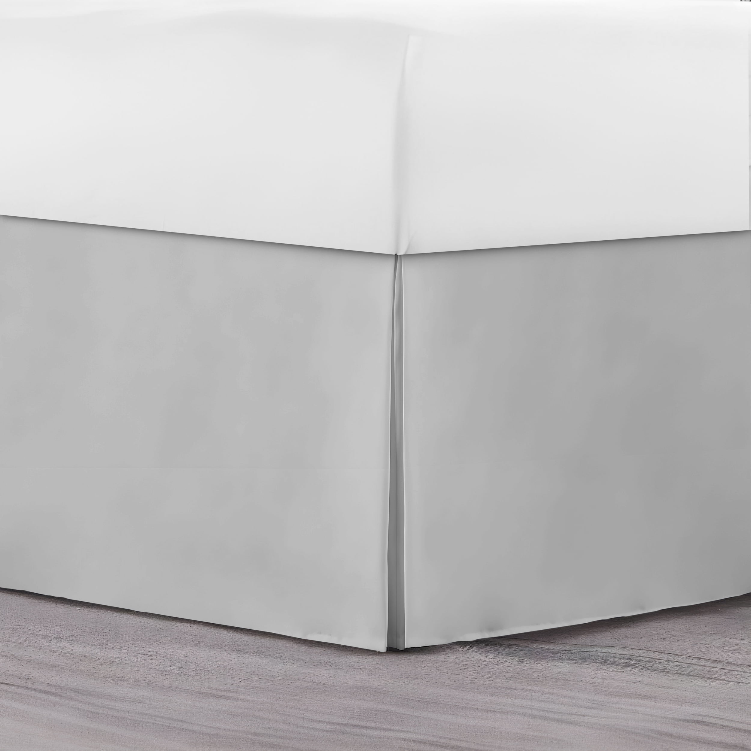 Soft White Tailored Bed Skirt- Twin main image 0