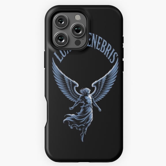 Lux In Tenebris Gothic Dark Art Phone Case for iPhone 16 15 14 13 12 11 Pro Max