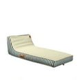 thumbnail image 1 of Big Joe Lux Chaise Premium Inflatable Pool Float, Navy and Ivory, Premier Mesh, Durable UV Protected Polyester Blend, 1 of 6