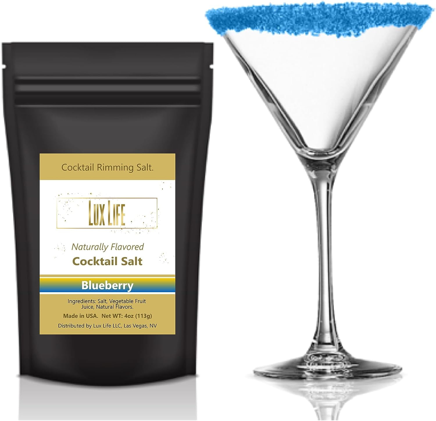 Lux Life Cocktail Flavored Salt Gluten & GMOFree Cocktail Rimming