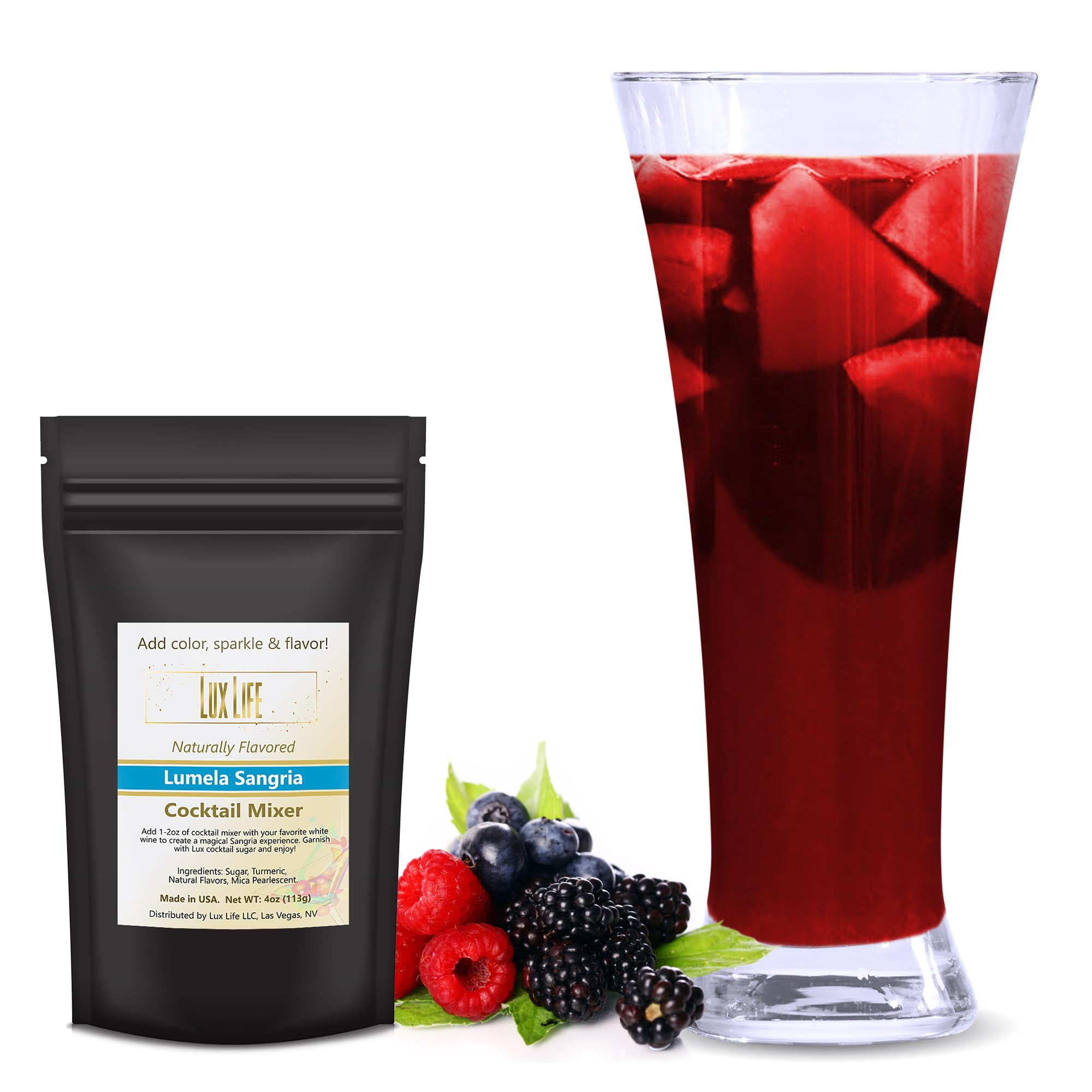 Lux Life Craft Mix Premium NonAlcoholic Cocktail Mix, Margarita