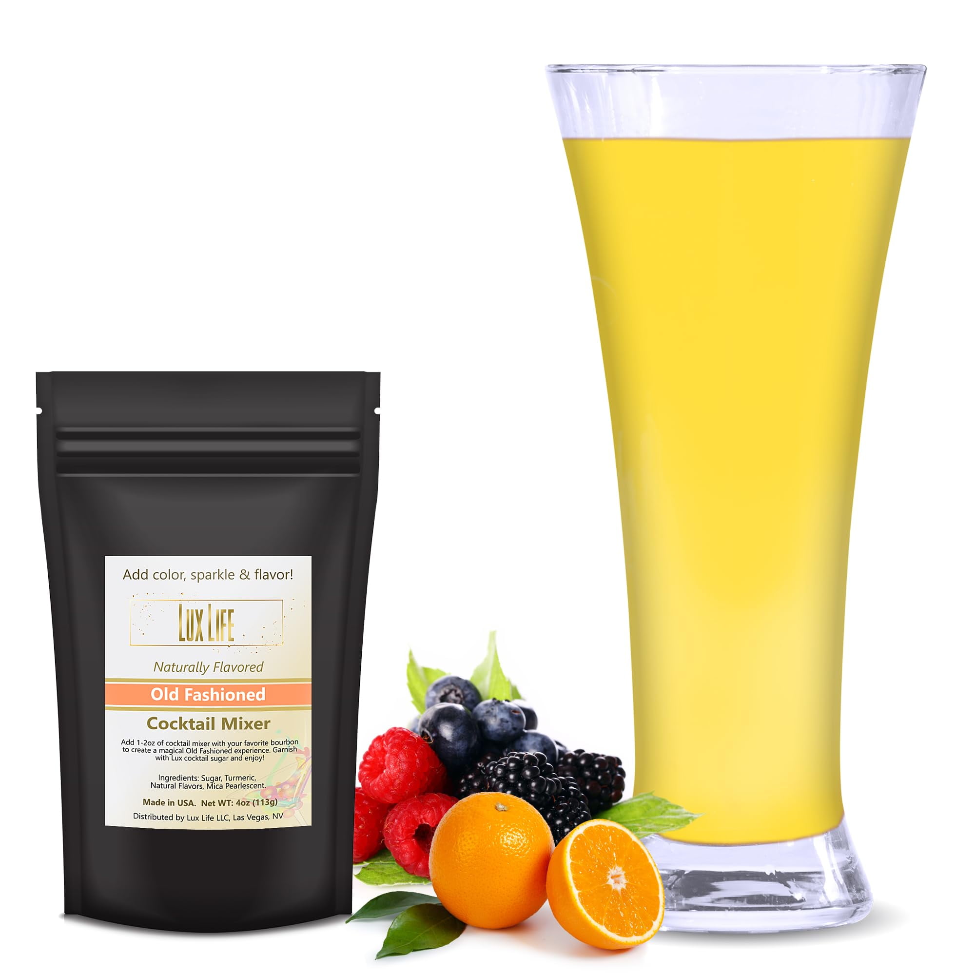 Lux Life Craft Mix Premium NonAlcoholic Cocktail Mix, Margarita