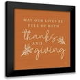 thumbnail image 1 of Lux + Me Designs 20x20 Black Modern Framed Museum Art Print Titled - May Our Lives, 1 of 5