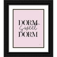 thumbnail image 1 of Lux + Me Designs 26x31 Black Ornate Wood Framed with Double Matting Museum Art Print Titled - Dorm Sweet Dorm, 1 of 4