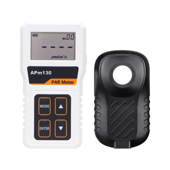 Lux Meter PPFD Sensor Full-Spectrum Photosynthetic Activity Radiation Record Garden Plant Light Meter