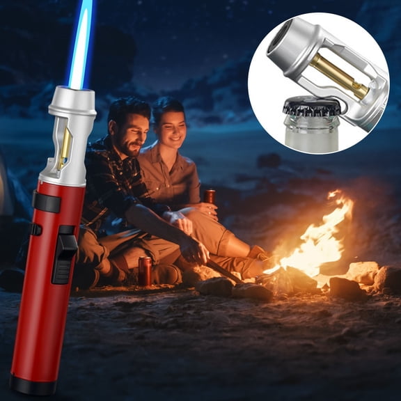 Lux blazer Plasma Lighter, with Safety Lock & 360° Inverted Ignition, Power Electric Torch Lighters, High-Heat Outdoor Flame for Campfires BBQ Baking, Camping, Outdoor Cooking