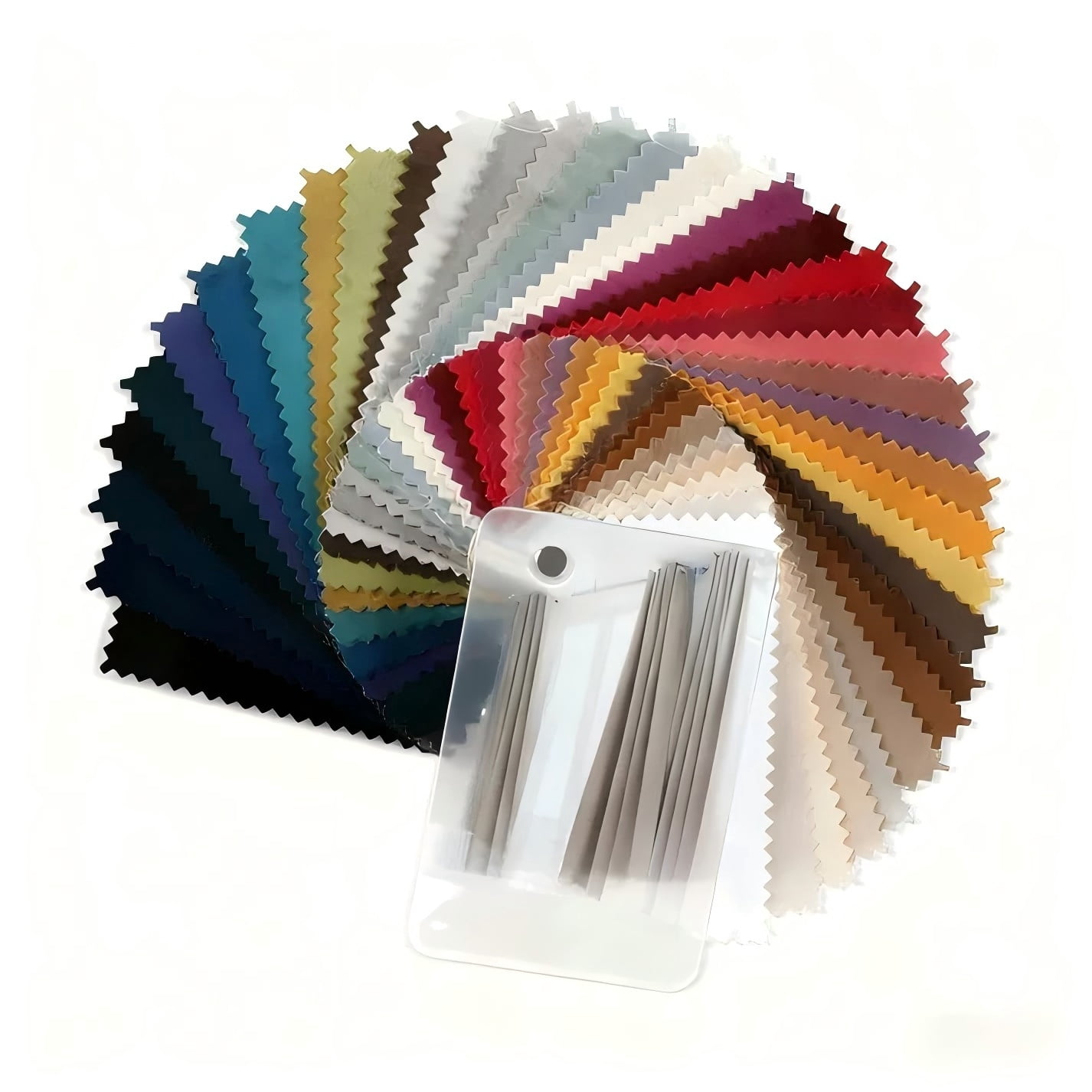 Drape Sample LuxDrape Velmor Velvet Curtain Fabric Sample Booklet, Fabric Color ...